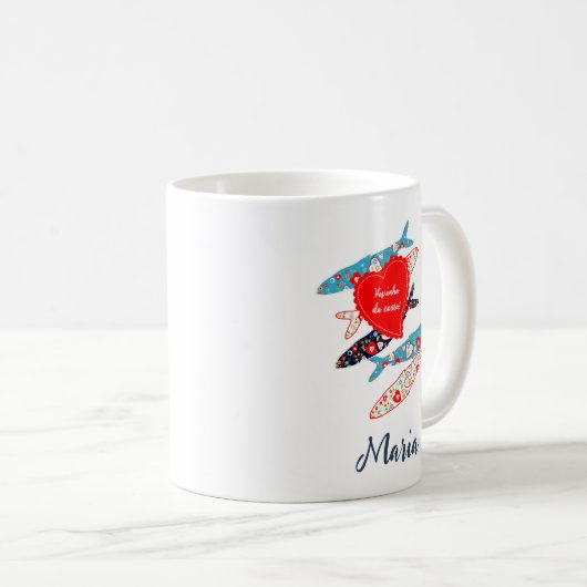 ポルトガルのイワシ コーヒーマグカップ (正面右)
