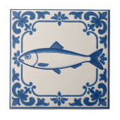 ポルトガルのイワシ –  タイル (正面)