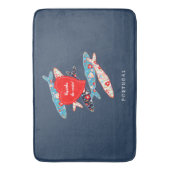 ポルトガルのイワシ バスマット (正面縦)