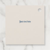 ポルトガルのイワシ –  フェイバータグ (裏面)