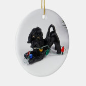 ポルトガルのウォータードッグセラミックオーナメント セラミックオーナメント (右)