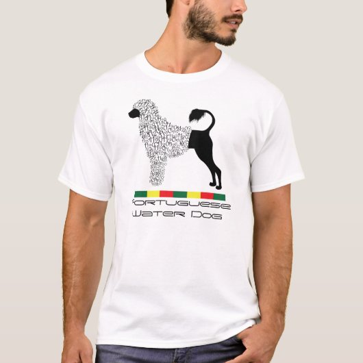 ポルトガルのウォーター・ドッグTシャツ! Tシャツ (正面)