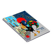 ポルトガルのオンドリとのクリスマスショッピング ノートブック (右側)