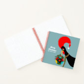 ポルトガルのオンドリとホリー・クリスマスボーブル ノートブック (内部)