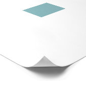 ポルトガルのオンドリとホリー・クリスマスボーブル ポスター (角)