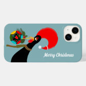 ポルトガルのオンドリとホリー・クリスマスボーブル Case-Mate iPhoneケース (裏面 (横))