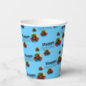 ポルトガルのオンドリの色 紙コップ (裏面)