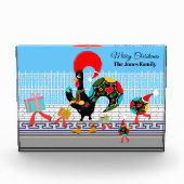 ポルトガルのオンドリの贈り物とボードパレード フォトブロック (正面)