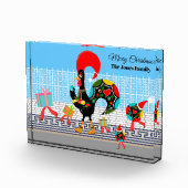 ポルトガルのオンドリの贈り物とボードパレード フォトブロック (右)