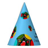 ポルトガルのオンドリ(プレゼント) パーティーハット (左)