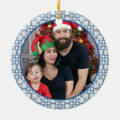 ポルトガルのオードスターフェスティバルクリスマスパレード セラミックオーナメント (裏面)