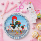 ポルトガルのオードスターフェスティバルクリスマスパレード ペーパープレート (パーティー)