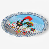 ポルトガルのオードスターフェスティバルクリスマスパレード ペーパープレート (アングル)