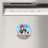 ポルトガルのオードスターフェスティバルクリスマスパレード マグネット (インサイチュ (食洗機))