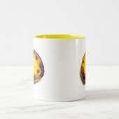 ポルトガルのカスタードタルト ツートーンマグカップ (中央)