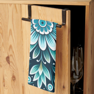 ポルトガルのキッチンタオルの水色 キッチンタオル