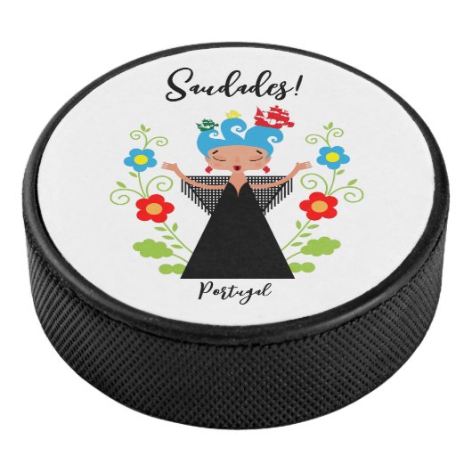 ポルトガルのキャラベル船とファドの女性シンガー アイスホッケーパック (3/4)