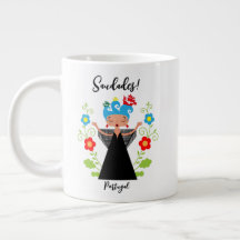 ポルトガルのキャラベル船とファドの女性シンガー