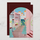 ポルトガルのクリスマスカード シーズンカード (正面/裏面)