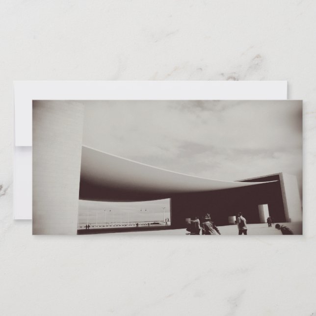 ポルトガルのグリーティングカード (正面)