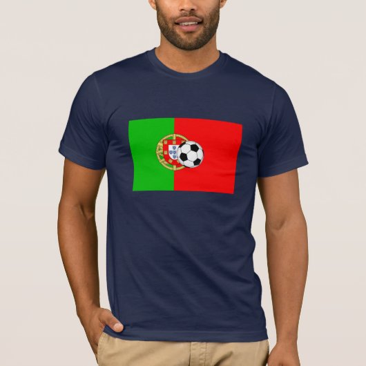 ポルトガルのサッカー Tシャツ (正面)