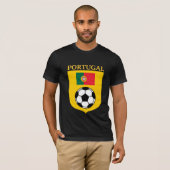 ポルトガルのサッカー Tシャツ (正面フル)