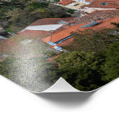 ポルトガルのシントラにある上からシントラの宮殿 フォトプリント            (角)