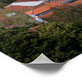 ポルトガルのシントラにある上からシントラの宮殿 ポスター (角)