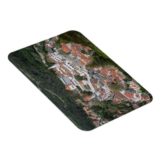 ポルトガルのシントラにある上からシントラの宮殿 マグネット (右側)