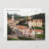 ポルトガルのシントラ村 ポストカード (正面/裏面)