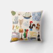 ポルトガルのシンボル旅行愛好家 クッション (裏面)