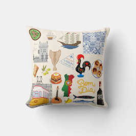 ポルトガルのシンボル旅行愛好家 クッション