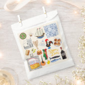 ポルトガルのシンボル旅行愛好家 フェイバーバッグ (クリップ留めされた状態)