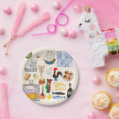 ポルトガルのシンボル旅行愛好家 ペーパープレート (パーティー)