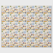 ポルトガルのシンボル旅行愛好家 ラッピングペーパー (フラット)