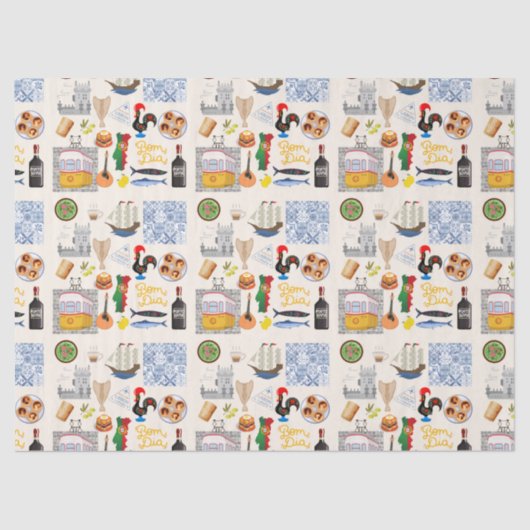 ポルトガルのシンボル旅行愛好家 薄葉紙 (正面)