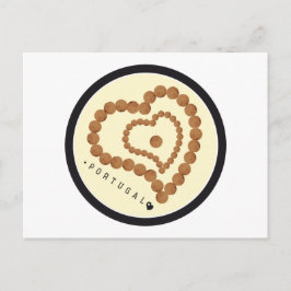 ポルトガルのシンボル – コルク ポストカード