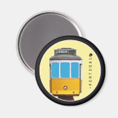 ポルトガルのシンボル – リスボントラムウェイ マグネット (正面/裏面)