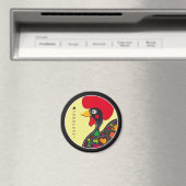 ポルトガルのシンボル – ルースター マグネット (インサイチュ (食洗機))