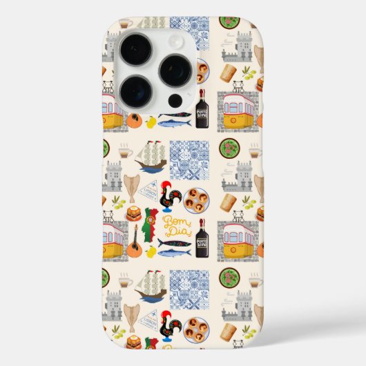 ポルトガルのシンボル 旅行好きに贈る Case-Mate iPhoneケース (裏面)