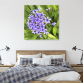 ポルトガルのスクイル花クローズアップ自然写真 キャンバスプリント (インサイチュ (寝室))