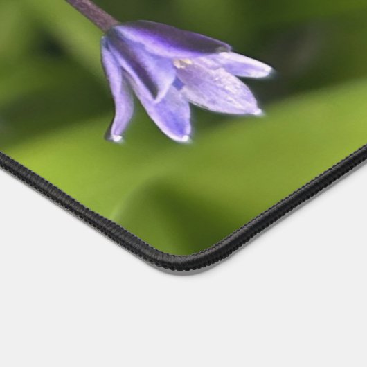 ポルトガルのスクイル花クローズアップ自然写真 デスクマット (コーナー)