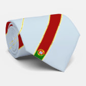 ポルトガルのストライプな旗 ネクタイ (ロール)