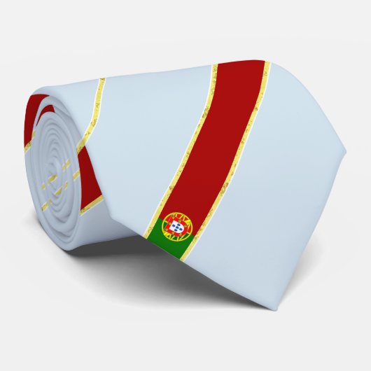 ポルトガルのストライプな旗 ネクタイ (ロール)