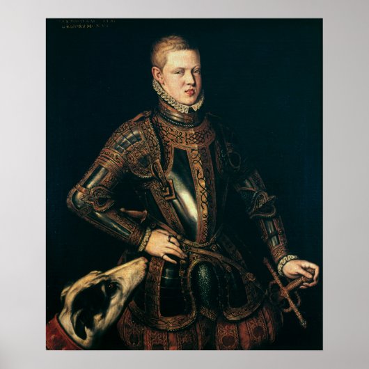 ポルトガルのセバスチャン王, c.1571 ポスター (正面)