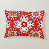 ポルトガルのセラミックタイルパターン アクセントクッション (裏面)