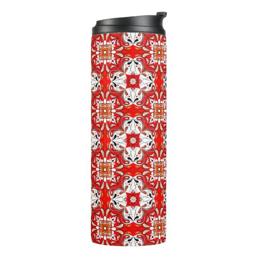 ポルトガルのセラミックタイルパターン タンブラー (回転左)