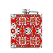 ポルトガルのセラミックタイルパターン フラスク (裏面)