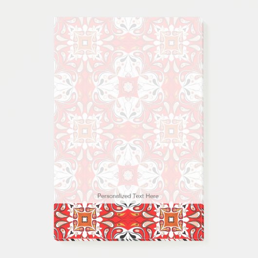 ポルトガルのセラミックタイルパターン ポストイット (正面)