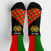 ポルトガルのソックス、ポルトガル国旗の色/スポーツ ソックス (上部)